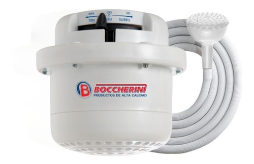 Ducha Electrica Boccherini Fusion Con Manguera Y Graduable.