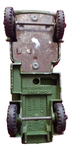 Camión Dinky Toys Army Water Tanker N 643 9 Cm Verde (Usado)