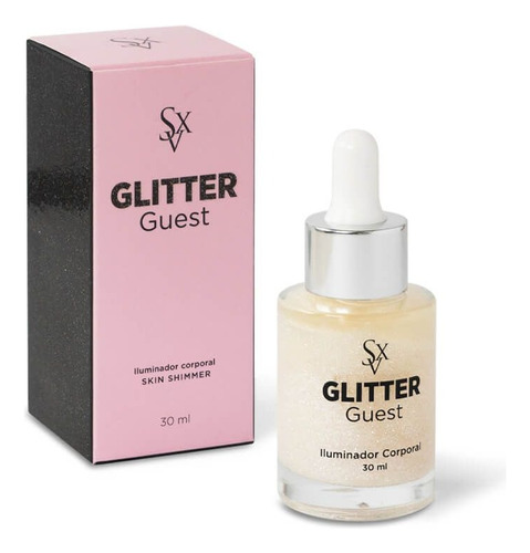 Iluminador Corporal Glitter Guest Sexitive