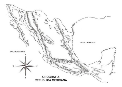 Mapa De La Republica Mexicana 100 Pzs Con/sin Nombres | MercadoLibre