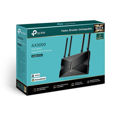 Imagen 9 de 10 de Router Tp Link Archer Ax53 Wi-fi 6 Gigabit Dual Band Ax3000