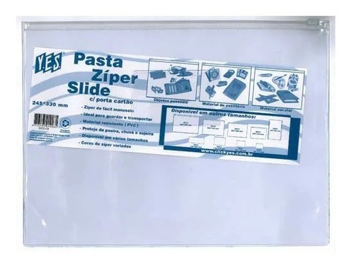 Pasta Com Ziper - 245x330mm - Dz32 - Yes