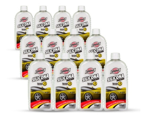 Silicona Emulsión Para Auto Speedway X 235 Cc X 12 Un.