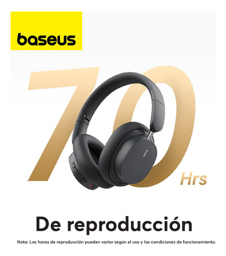 Audifono Inalambrico Baseus Bowie D05 Bluetooth Over Ear