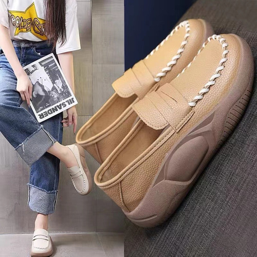 Zapatos Zapato Sencillo Casual Para Mujer Con Plataforma