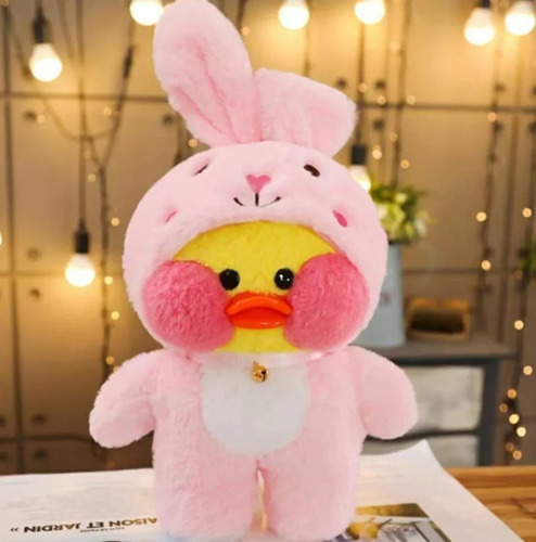 Peluche Pato Lalafanfan Pato En Pijama Importado Regalo!