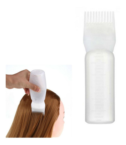 Amazoncom Aplicador de botellas de tinte para el cabello aplicador de coloración para el cabello con peine para peluquería para uso profesional y doméstico 3 Belleza y Cuidado Personal