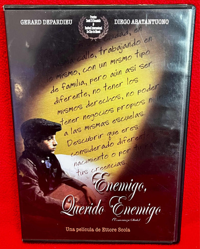 Película Original Dvd Enemigo, Querido Enemigo Nacional 1a E (Usado)