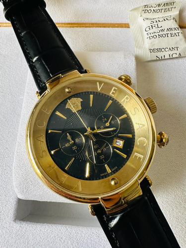 Chulada De Reloj Versace De Caballero Elegante Wiss 