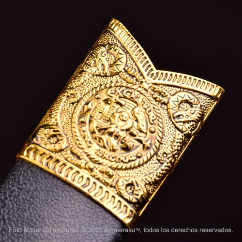 Imagen 8 de 10 de Espada Cuchillo Daga Mini Excalibur Abre Carta Templarios