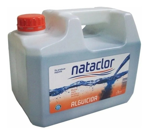 Alguicida Clasico Nataclor X 5lt. Para Pileta