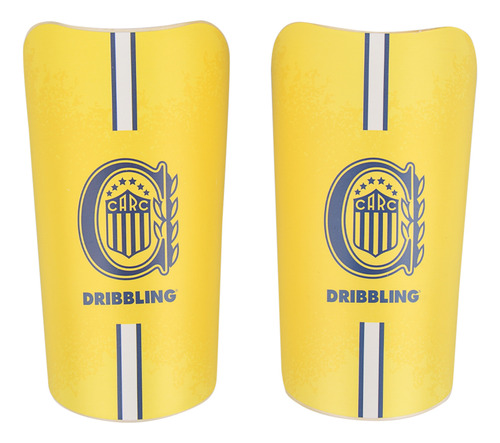 Canilleras Fútbol Rosario Central Dribbling Dioses 22 Unisex