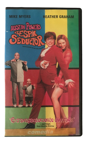 Vhs Austin Powers El Espia Seductor Heather Graham Mike Myer