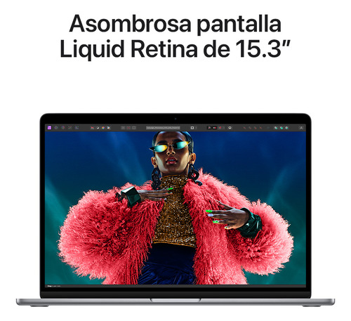Macbook Air 15 Chip M3, 8 Núcleos, 256 Gb Ssd, Gris Espacial Gris Espacial