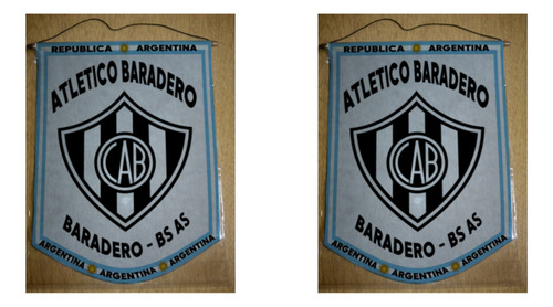 Banderin Mediano 27cm Atletico Baradero