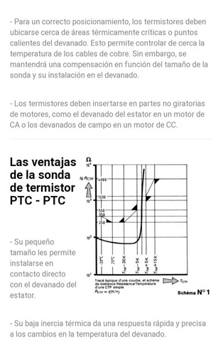 Termistor Triple Ptc 120°c Para Motores Electricos (10pcs)