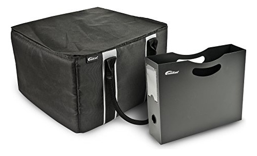 Autoexec Aue14003 Archivo De Mano Organizador Negro Con CoLG