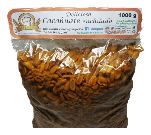 Cacahuate Enchilado De Chiapas, 8 Kg EnvĂo Gratis