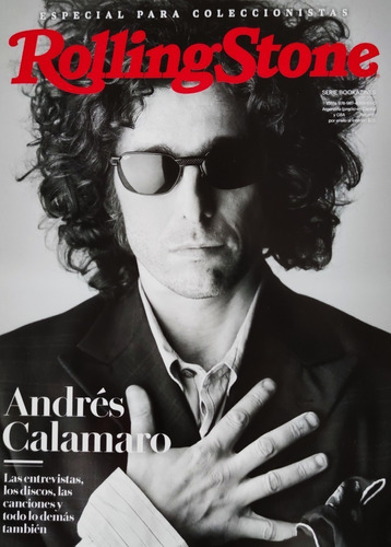 Revista Rolling Stone Bookazine Epecial Andres Calamaro