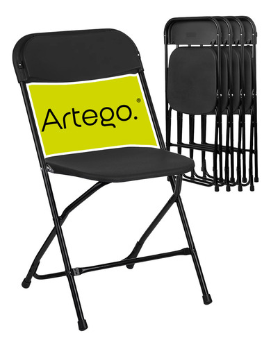 Silla Plegable Plástico Hdpe Ligera Folding Chair Silla Jardín Eventos Fiestas Reuniones Para Exterior Paquete De 5 Sillas