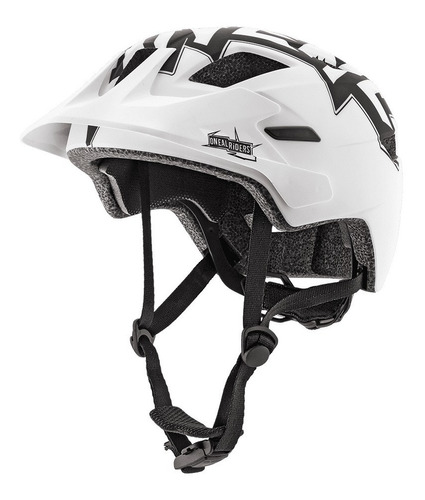 Casco Bicicleta Oneal Rooky Niños Helmet Mtb Skate Roller Fu Color STIXX Black White Talle 51 - 56 cm