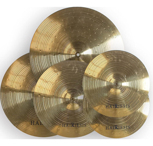 Hairiesis Cymbal Exquisito Juego De Platillos De Aleación 14