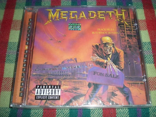 Megadeth / Peace Sells Con Bonus  Cd Nuevo Cerrado C31