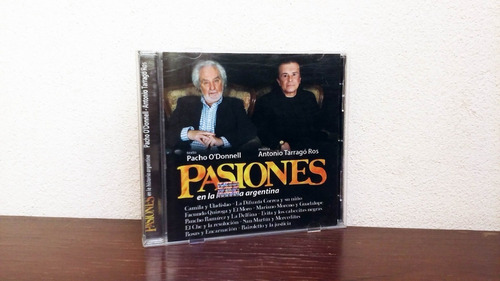 Antonio Tarrago Ros & Pacho O Donnell - Pasiones * Cd Arg.