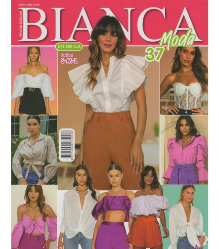 Patrón Molde Revista Bianca Moda 37 En Papel Fisica