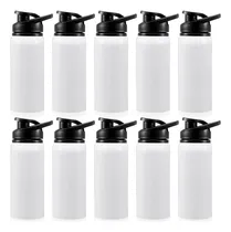 Comprar 10 Botellas De Agua De Aluminio De 17 Onzas, Botellas De A A
