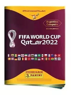 Album Fifa World Cup Tapa Blanda Mundial Qatar 2022 - Panini