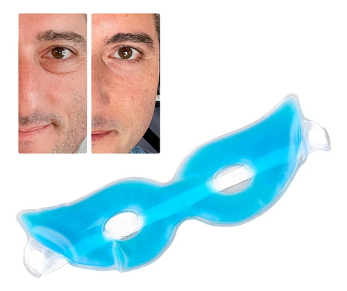 Antifaz Gel Térmico Alivio Fatiga Ocular Ojeras Frio Calor