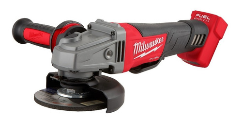 Esmeriladora Angular Inalámbrica Milwaukee M18 2780-20 Roja Color Rojo