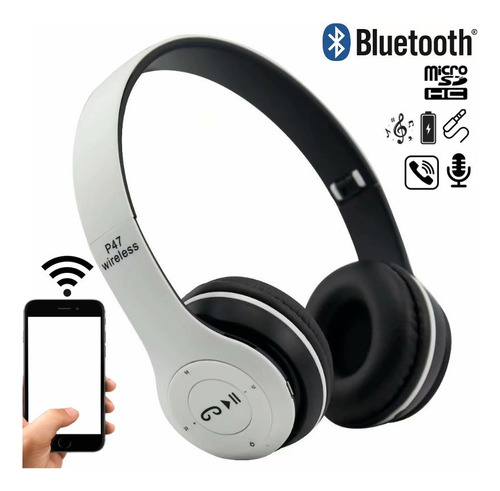 Auricular Inalambrico Bluetooth P47 Celular/tablet/nb/fm