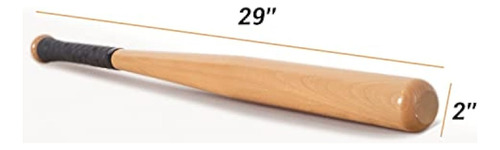 Bate De Béisbol Para Adultos, Béisbol Clásico De Madera Para