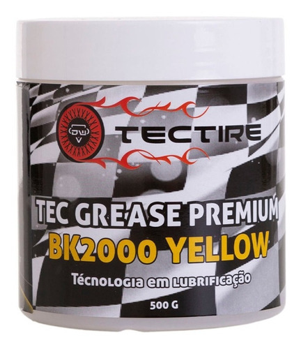 Graxa Tectire Tec Grease Premium Bk 2000 Yellow 500g