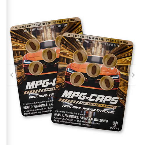 Mpg-caps Ahorro De Combustible Es Posible ,seguro Y Efectivo