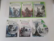 Comprar Combo De Assassins Creed , 1 + 2 + 3 , Xbox 360