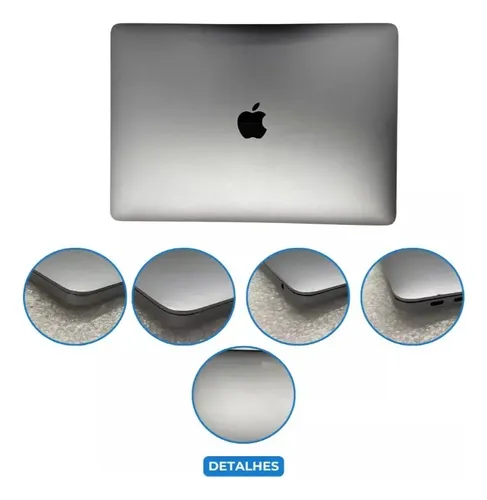Apple Macbook Pro I7 2.6ghz 16gb 500gb 2019 A2141 Tela 16