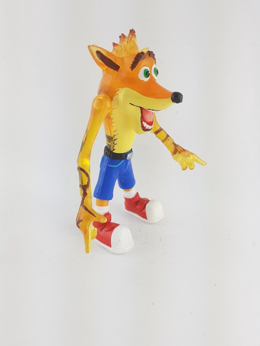 Figura Juguete Crash Bandicoot Con Luz Led Plastico