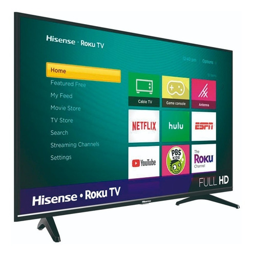 Imagen 3 de 8 de Pantalla Smart Tv Hisense 43 Pulgadas Led Con Roku Y Netflix