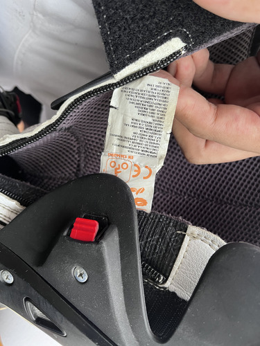Botas Sidi Vortice Blancas Num 7 (Usado)