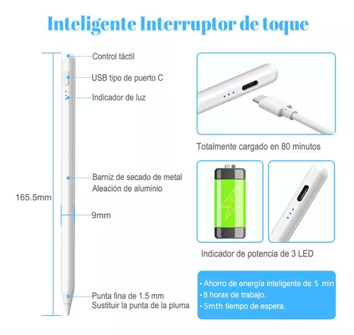 K-2260 Lápiz óptico capacitivo activo de aleación de aluminio