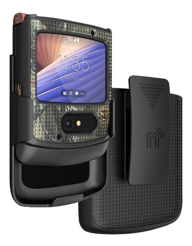 Funda Con Clip Para Motorola Razr 5g Flip Phone, Nakedcellph