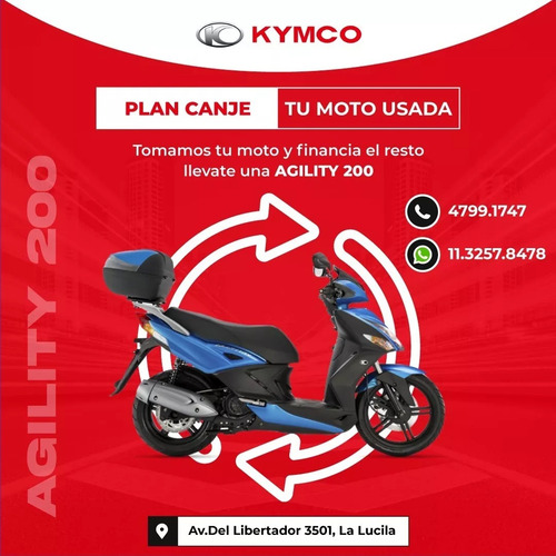 Kymco Agility 200 City Entrega Inmediata