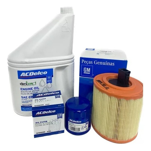 Kit De Filtros Chevrolet Cruze 1.4 Aire + Aceite Original