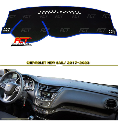 Cubre Tablero Premium / Chevrolet Sail/ 2017 2018 2019 2020 