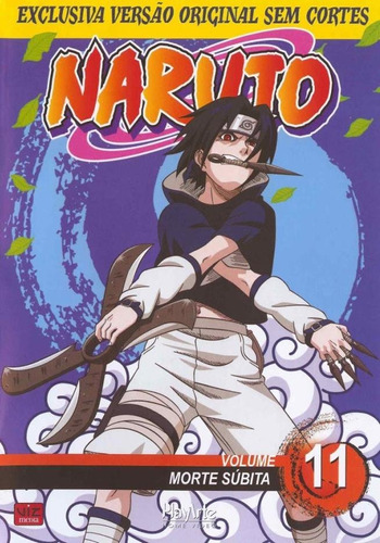 Naruto Vol.11 - Dvd - Versão Original Sem Cortes - Novo