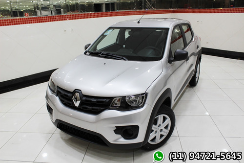 Renault Kwid 1.0 Zen 2020 Prata Financiamento Próprio 0608
