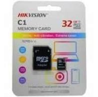 Cartão Mem Micro Sd Hikvision 32gb + 1 Adpt. Class 10